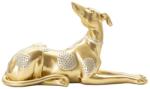 Mauro Ferretti Fekvő kutya szobor arany 32, 2x9, 5x18, 3 cm
