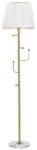 Mauro Ferretti Állólámpa akasztóval márvány talppal arany/fehér ø 41x173 cm