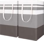  Ideatech 2 Összecsukható Vízálló Szennyeskosár Szett, 75 L, Szürke (B0B2J1ZJF8)