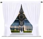  Kész függöny, egyszerű, 130x400 cm-es panel, álomfogó filc, sima függönyök, fekete (5907167204355 Łapacz snów)