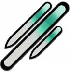  Mont Bleu 3 darabos színes üveg körömreszelő készlet R-BMS09