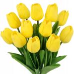  Tulipánok 35CM N&t Nieting, 12 Db Sárga (B0CTK411SL)