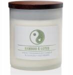 Colonial Candle Szójaviasz illatgyertya üvegben, fás illat, bambusz, lótusz Colonial Candle (665098606901)