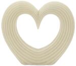 Mauro Ferretti Lovvy szív alakú figura quartz fehér 30x7x26 cm