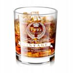  Whisky-s pohár 31. születésnapra, fa dobozban, 340 ml (B0CPWFRRFX)