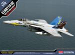 Academy 12534-es számú repülőgép-modellkészlet F/A-18C Us Navy VFA-82 "marauders" Le: (1: 72)