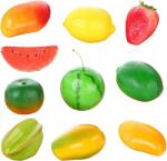  Zoompil Mű Gyümölcsök Realisztikus Dekorációs Készlet 10 Darab (B0CGHYCNSB)