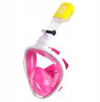 Aga Teljes arcot fedő búvármaszk S/m Fehér/Rózsaszín (DS1122WH-PI)