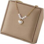 EdiBazzar Arany Női Nyaklánc, 316L Sebészeti Acél, 18K Arannyal Bevonva (ZŁOTY Elegancki Naszyjnik Kolia Celebrytka)