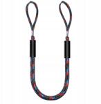  Kikötőkötél Robogó Csónakhoz Állítható 1, 7m Úszóval Teherbírás 1000kg (Lina Cumownicza z Pływakiem Do Łodzi Skutera)