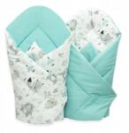 Ankras Bébi Tölcsér Pamut Kétoldalas Mintás! (ANIMALS Rożek 80/80 DWUSTONNY)