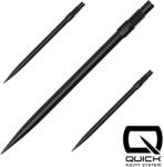 Harrows Darts fémhegy Harrows Quick Point fekete, 40mm