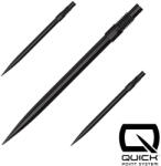 Unicorn Darts fémhegy Harrows Quick Point fekete, 35mm