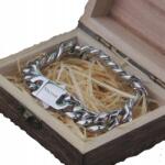  Viking Thor Farkas karkötő, 316L sebészeti acél, Férfi karkötő (bransoleta23 b)