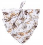 Jukki Muszlin Pólya Takaró pelenka 100X75 Macik (5904506812295)