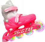 SUOTU Állítható Gyerek Görkorcsolya Világító Led Kerekekkel Eur 32-36 Suotu (SUOTU Inline Skates)