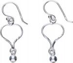 Lovrin Ezüst 925 fülbevaló, lógós, gömbökkel, 1, 60g, egyedi design ajándékba (Lovrin 47175)