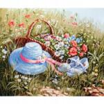 Coricamo Keresztszemes hímzés Luca-s hímző szett Pipacsos rét (LS BU4020)