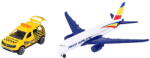 Majorette Set Majorette Dacia Duster Airport cu o masinuta si un avion