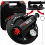 Auto Gamma Tapadókorong manométerrel 300 kg Mechanikus 200 mm Üveghez Csempéhez Kerámiához (Przyssawka z manometrem HoldUp 300 kg)