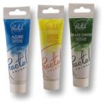 Fractal Colors Ételfesték gél szett - égszínkék, sárga és fűzöld (3 szín)