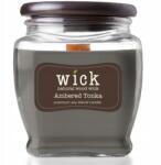 Colonial Candle Szója illatgyertya fa kanóccal Wick Ambered Tonka Colonial Candle (665098538837)