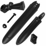  Kerékpár sárvédő fekete Pp műanyag Hátsó és első szett 2 db Mtb (BŁOTNIK Rowerowy Czarny Tworzywo PP)