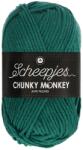 Scheepjes Chunky Monkey 1062 Evergreen - örökzöld akril fonal