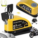  Féktárcsa Zár Riasztóval 110DB Motorkerékpár Kerékpár Vízálló