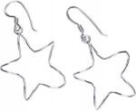 Lovrin Ezüst 925 fülbevaló, lógó csillagokkal, 1, 99g, kapcsos, keretes, stílusos női (Lovrin 47207)