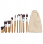 Lewer Bambusz Sminkecset Készlet 11 Db Tok (Bamboo-11)