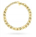 Lovrin Arany karkötő 585 vastag, látványos karkötő nagy, összefonódó szemekkel 14kt (Lovrin)