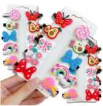 EdiBazzar Hajcsatok Szett Színes hajcsatok gyerekeknek 20db pillangó szivárvány (5905204486672)