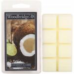 Woodbridge Candle Illatgyertya viasz kockák párologtatóba Coconut Lime kókusz Woodbridge 68 g (5060457521119)