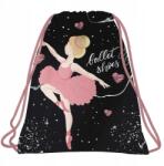 DERFORM Iskolatáska Cipő Kislány Balerina, vízhatlan anyag, zsinóros, 41×35cm (WOBL11)