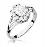 Fugart Arany Jegygyűrű 585-ÖS, Gyémántok, Ingyenes Gravírozás r20 (F037-B585-LD1.00)