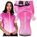 Ercole Női Kerékpáros Póló L XL Sport Blúz Kerékpározáshoz Futáshoz (Koszulka na rower kolarska termiczna R4-RBLXL)