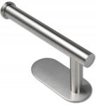 EdiBazzar WC-tartó papír öntapadós WC-hez ezüst akasztó fúrás nélkül Loft (Uchwyt WC Samoprzylepny Na Papier Toaletowy)