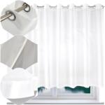 NOW-ART Kész függöny karikákkal 150x200 voile, kész függöny szegéllyel (5090)