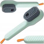  Kézi kefe ruhák és cipők tisztításához, puha sörtékkel és adagolóval (Manualna miękka szczotka czyszczenia prania)