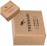  Tressari Doboz övnek, ajándék kartondoboz, 14x12x6 cm, natúr (TRESSARI pudełko naturalne opakowanie kraft)