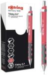 rOtring Nyomósirón 0, 7mm, tearózsa test, Rotring Tikky