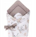 Jukki Babarózsaszín 80x80 cm-es pólya, pamut takaró Jukki (5904506821730)