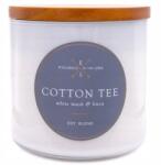 Colonial Candle Szójaviasz illatgyertya fa kanóccal Pézsma és Vászon (665098570639)