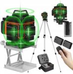 Kkmoon Lézeres Vízszintező 16 Vonallal, 360 4D, 2xAKKU Állvány (5234988)