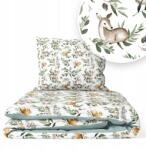 Ankras Ágyneműhuzat 135x100 Gyerek 2EL 100x135 Kiságyhoz (SARNA W LIŚCIACH P-2 135/100 40/60 / TRELIS)