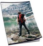 Connect Füzet A4, 40lap, kockás 80g. Connect Matt + UV lakk borító, - suplix