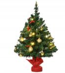 Homcom Műkarácsonyfa Led lámpákkal 60cm Homcom 830-257 (830-257)