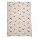 Clayre & Eef Tacskó mintás pamut konyharuha - 50x70cm - Dachshund Love