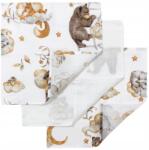 Jukki 3 Darabos Muszlin Pólya Szett 30 x 30 cm 3 db Pólya (5904506826261)